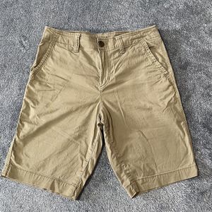 Urban Pipeline Chino Shorts Mens Size 29 Brown Hits At Knee Stretch 10" Inseam